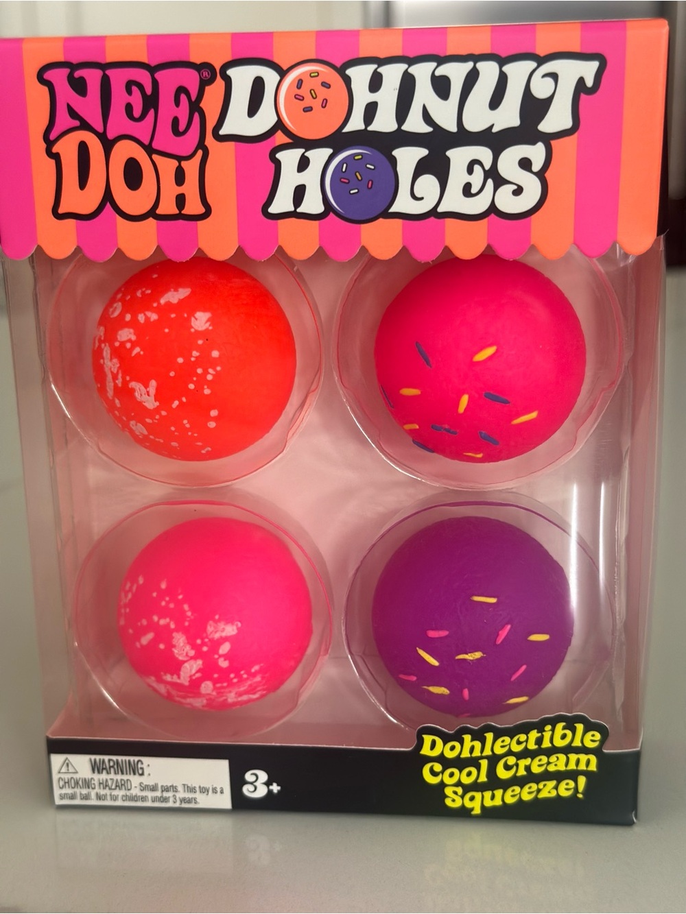 NeeDoh Dohnut holes 4 Pack - Donut holes